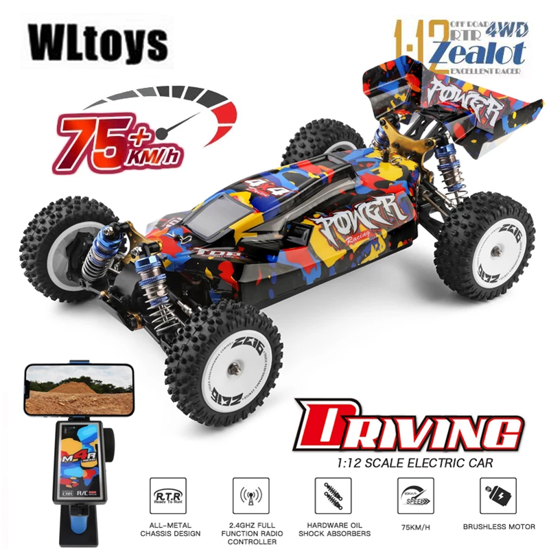 Rc Hobby Grade Cars - WLtoys 124017 124007 75 км/ч RTR