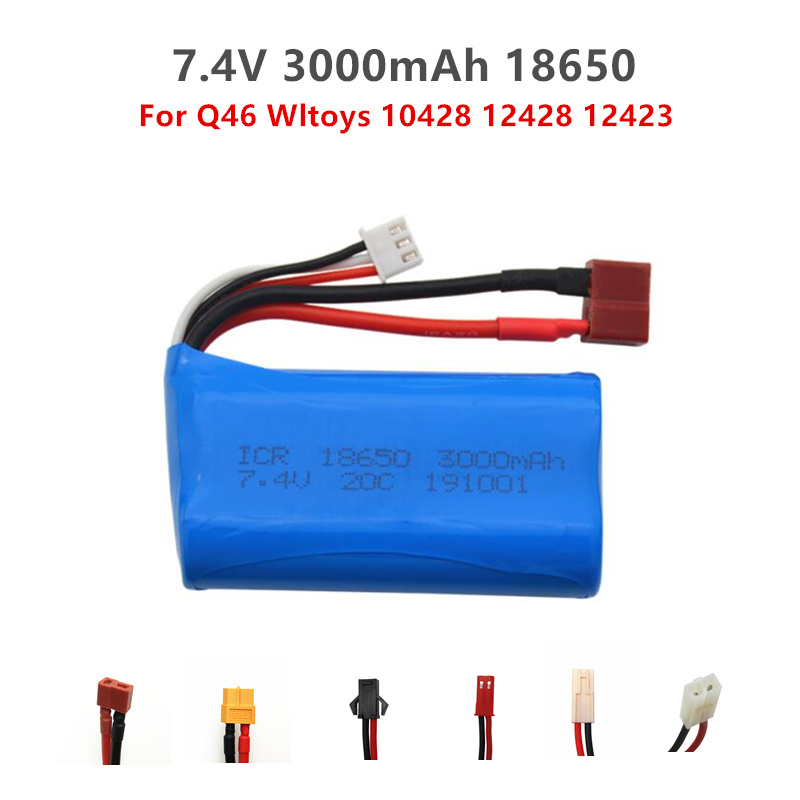 Rc Hobby Wholesale - 7,4 В 3000mAh18650 Lipo Batery для