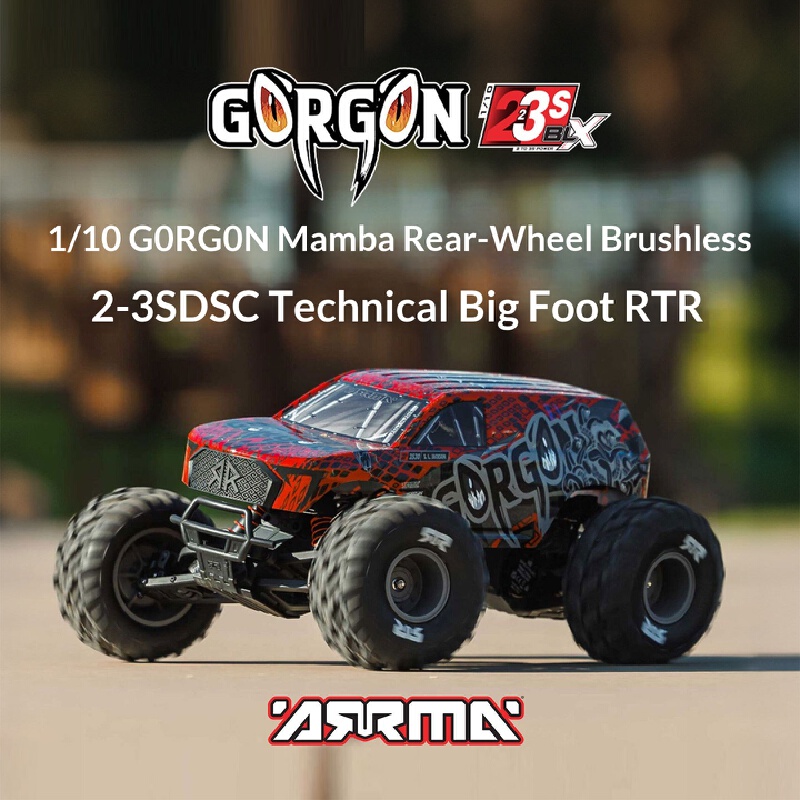 Радиоуправляемая машина Arrma  – обзор и цена Rc Hobby Monster Truck