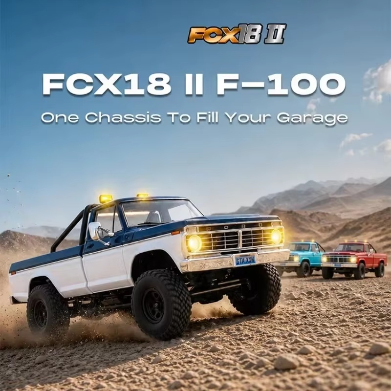 FMS 1:18 FCX18 II F‑100 Brushe – обзор и цена Rc Hobby Grade Car