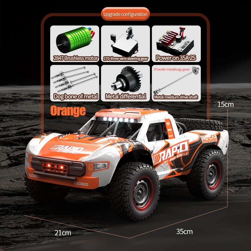 JJRC Q130 1:16 70 км/ч 4WD Рад – обзор и цена Rc Hobby Grade Cars