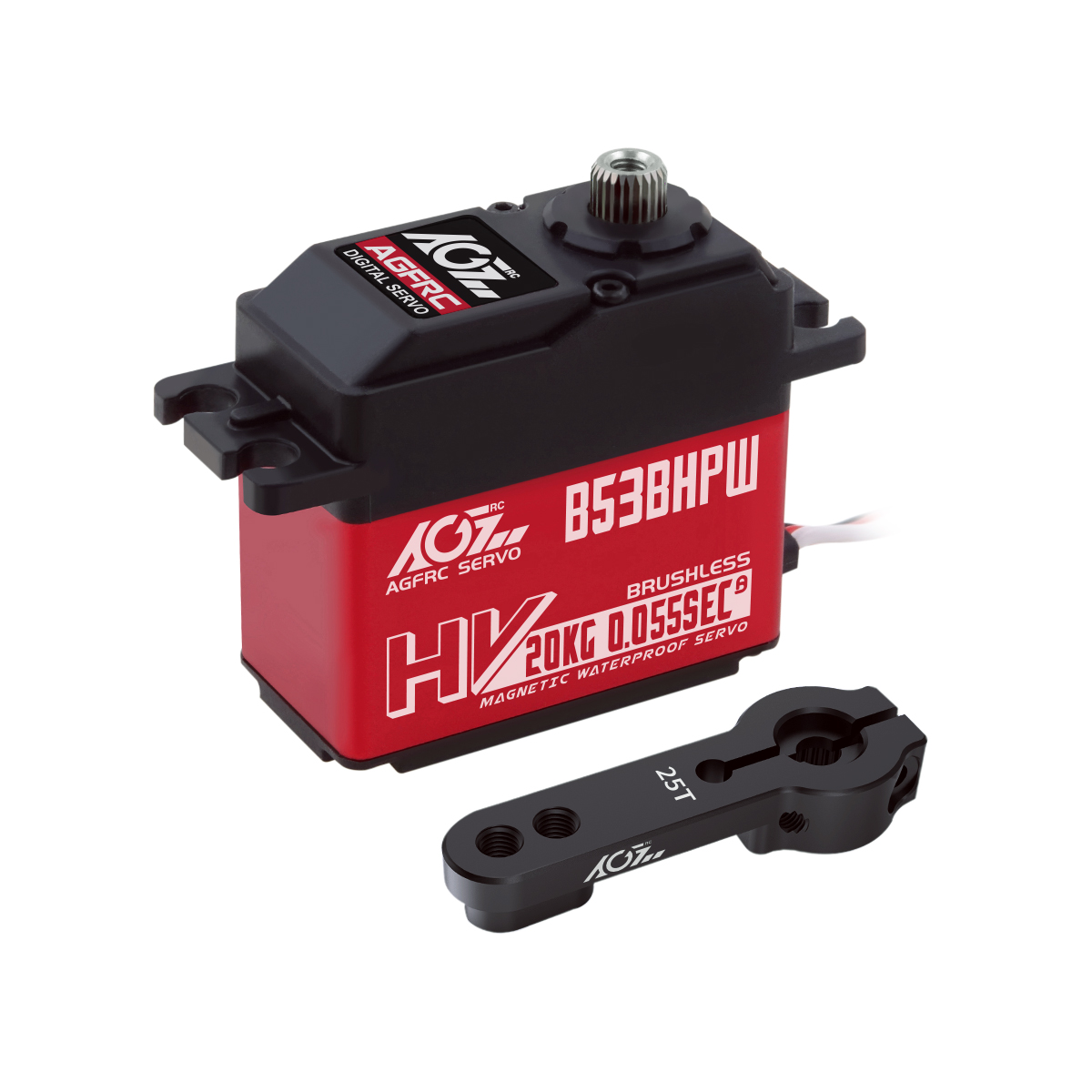 Сервопривод AGFRC B53BHPW HV S – обзор и цена Rc Hobby Shops