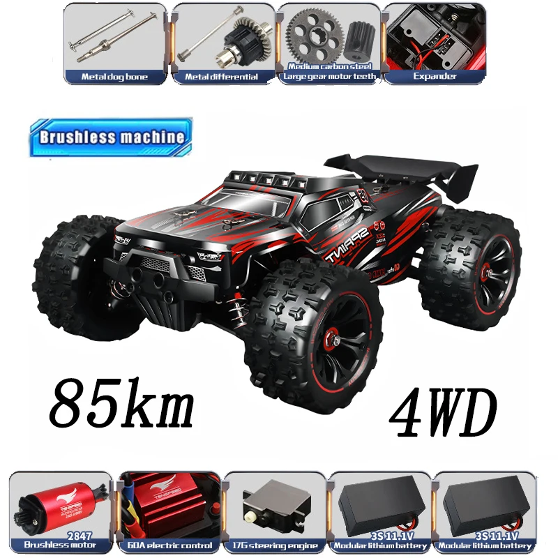 1:14 85 км/ч или 50 км/ч 4WD R – обзор и цена Rc Hobby Grade Cars