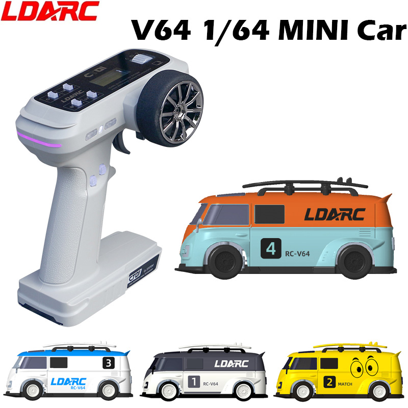 1:64 LDARC V64 Мини-автобус с  – обзор и цена Rc Hobby Desk